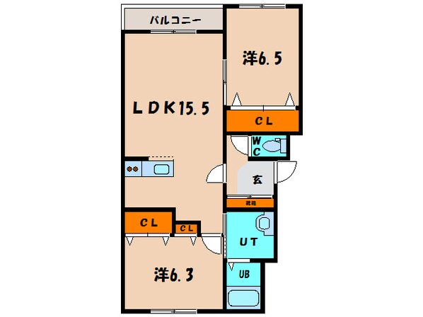 グランツの物件間取画像